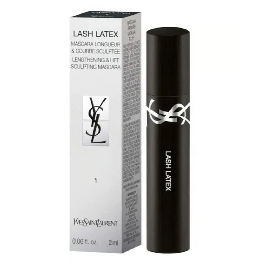 Yves Saint Laurent YSL Lash Latex Mascara - Lengthen & Lift Sculpting 2ml NEW